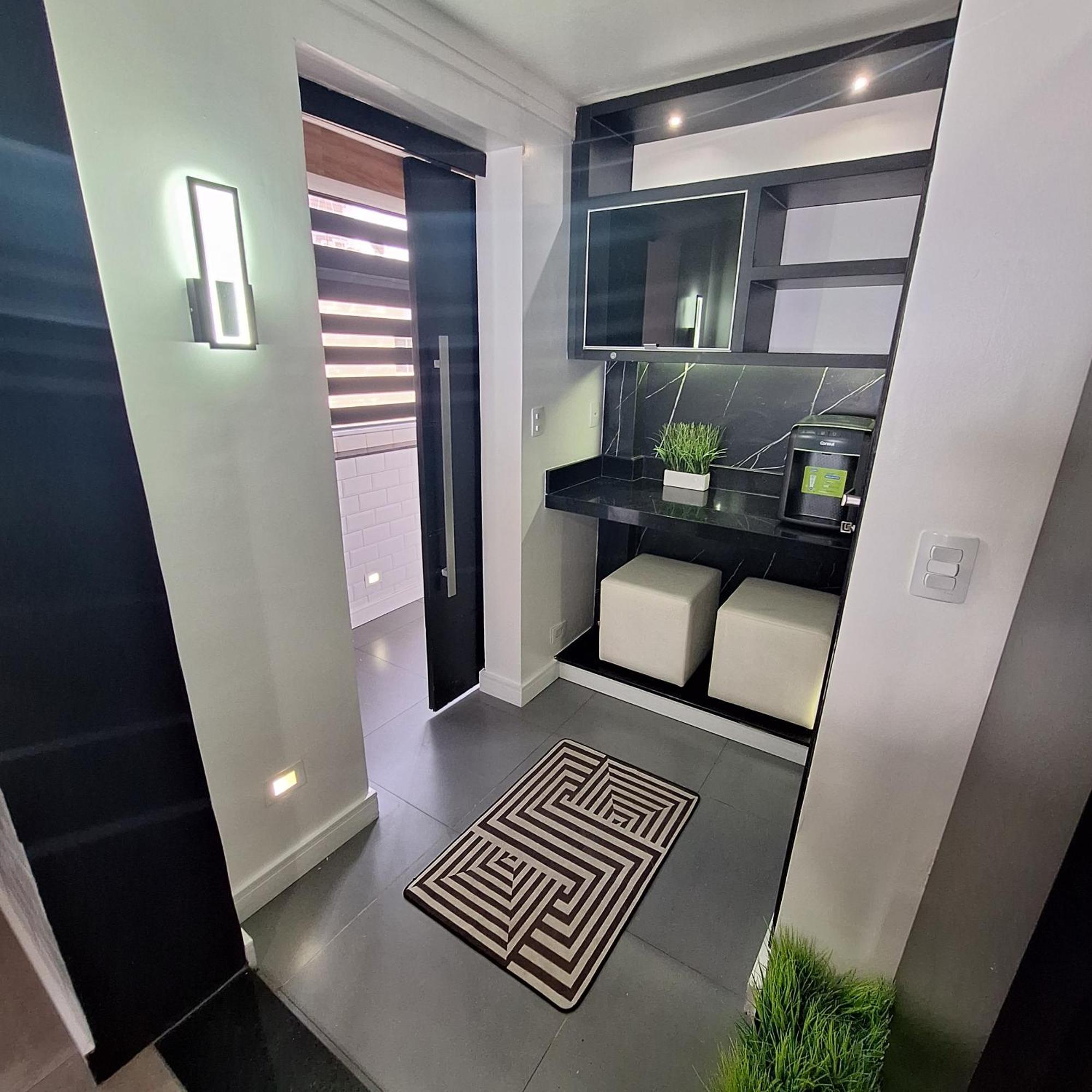 Apartamento Frente Mar Moderno 130M2 サントス エクステリア 写真