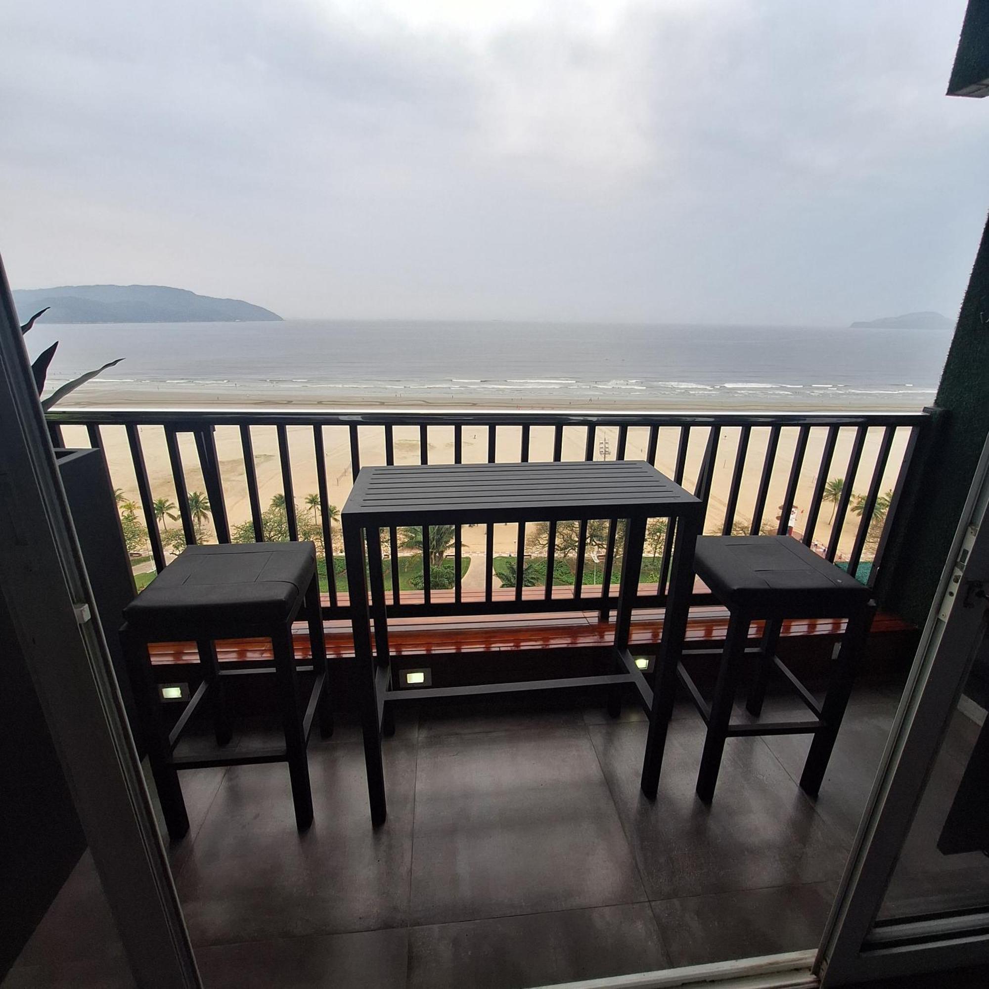 Apartamento Frente Mar Moderno 130M2 サントス エクステリア 写真