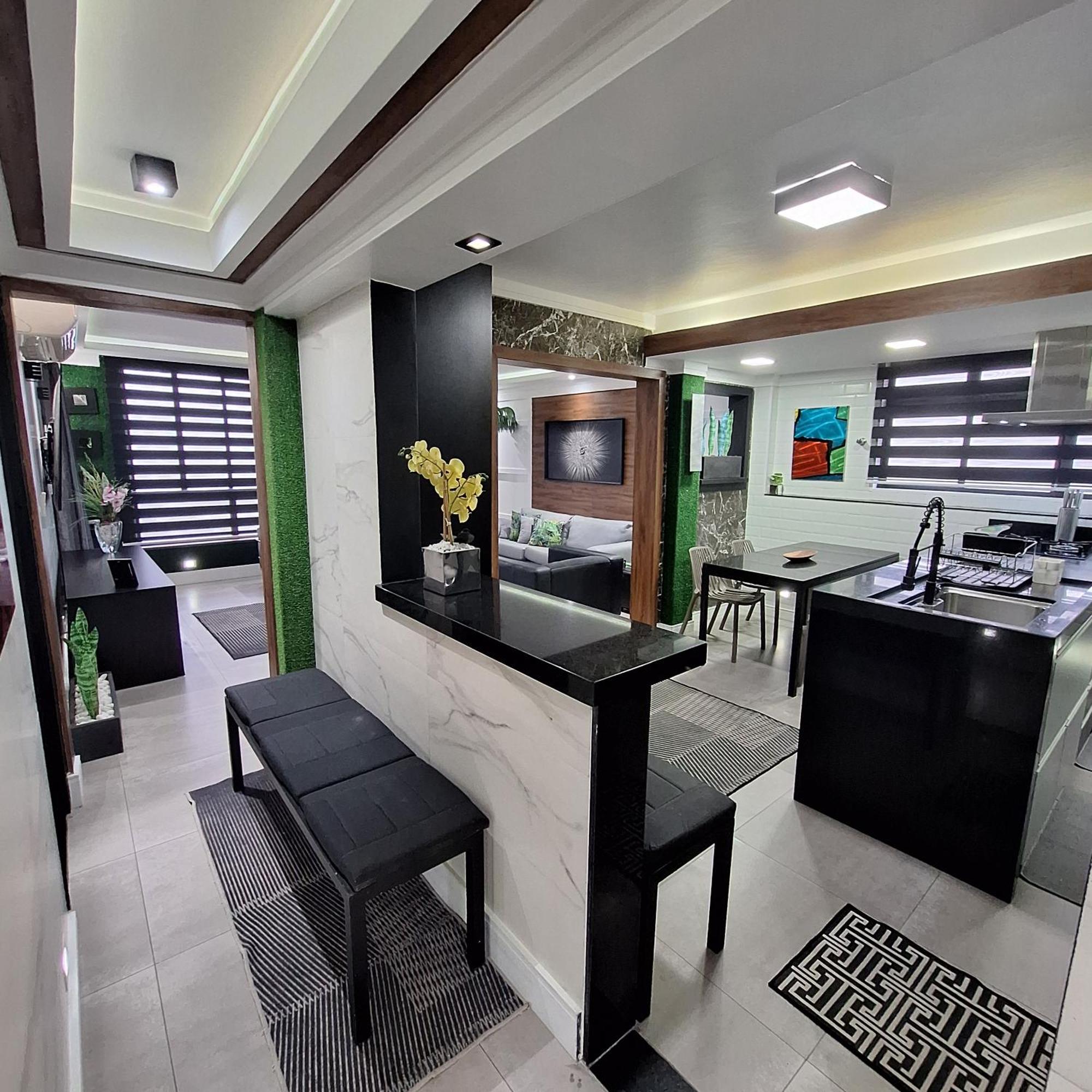 Apartamento Frente Mar Moderno 130M2 サントス エクステリア 写真