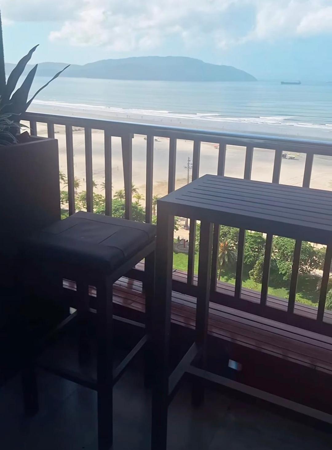 Apartamento Frente Mar Moderno 130M2 サントス エクステリア 写真